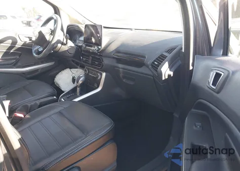 2021 Ford Ecosport Titanium z USA, uszkodzony, nr VIN MAJ3S2KE5MC444450